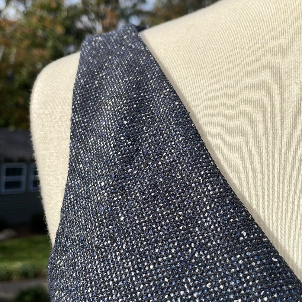 Michael Kors Silk/Wool Tweed Sheath Dress - Picture 4 of 9